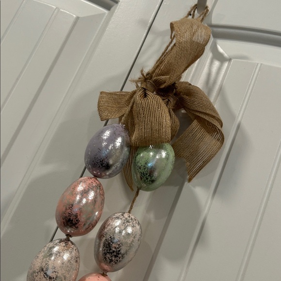 Colorful Easter Egg Garland with Bows - Picture 12 of 12